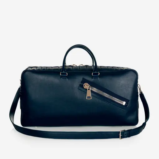 Bombay XL Zip Taurillon leather Travel bag - Pinel et Pinel