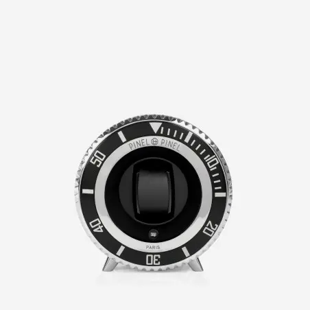 TWIN SUB Black/Silver Watch winder - Pinel et Pinel